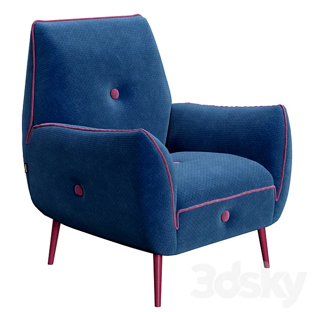 Egoitaliano Yuki Armchair 3DModel