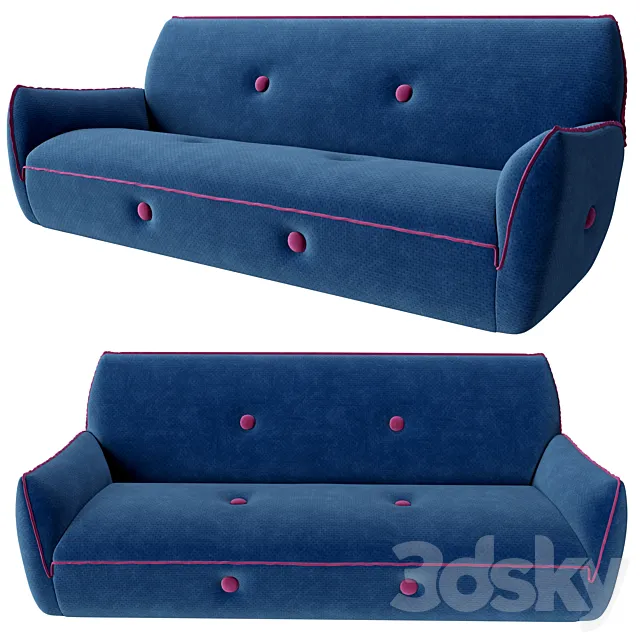 Egoitaliano Yuki sofa 3DModel