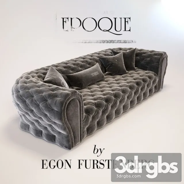 Egon Furstenberc Ivonne Sofa 3D Model Download Egon Furstenberc Ivonne Sofa 3D Model Download