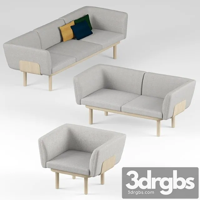 Egon Sofa 1 3D Model Download Egon Sofa 1 3D Model Download
