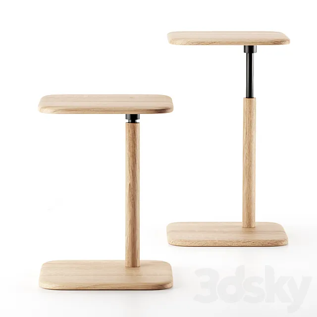 EGON | Square coffee table By ALKI 3D Model EGON | Square coffee table By ALKI 3D Model