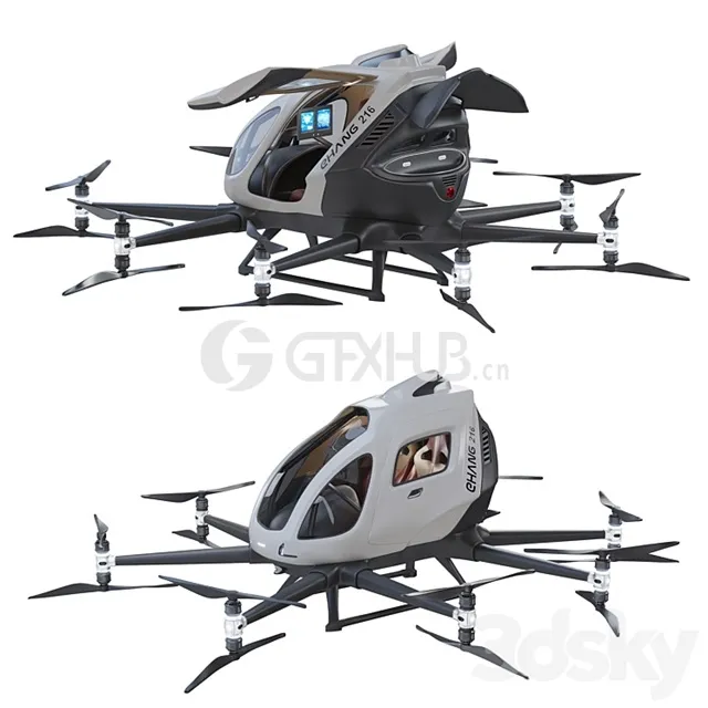 Ehang Flying Taxi – 3395 Ehang Flying Taxi – 3395