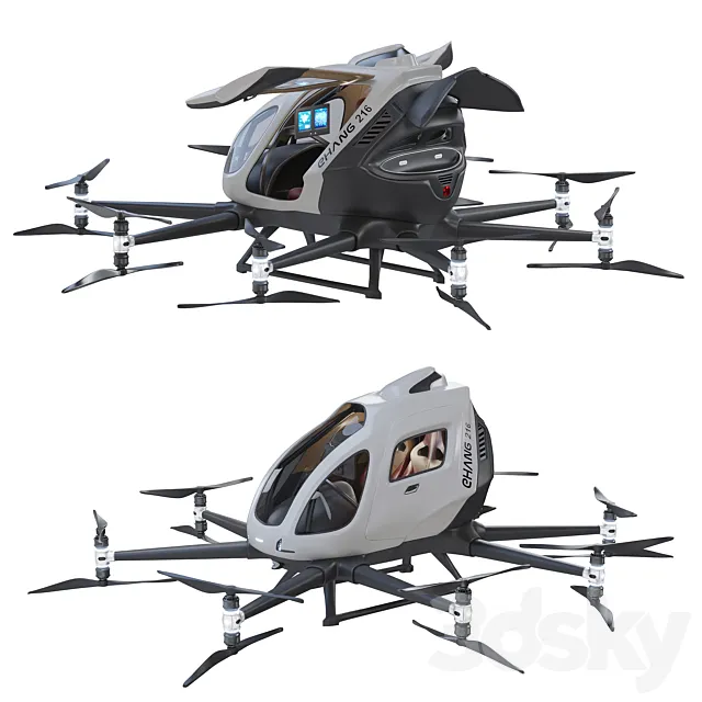 Ehang Flying Taxi Free Download