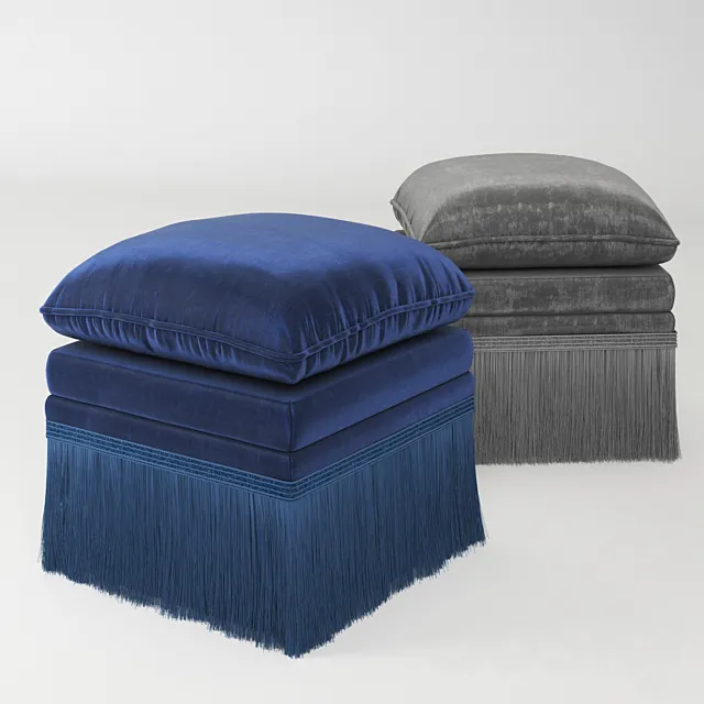 Eichholtz 110.075 Stool Rochas 3DModel Eichholtz 110.075 Stool Rochas 3DModel