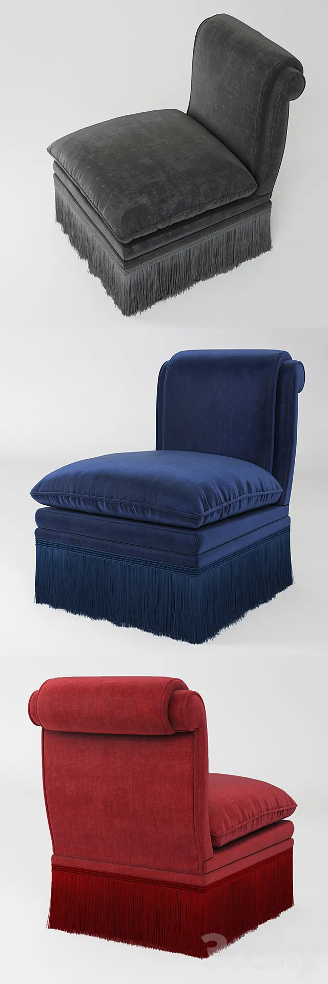 Eichholtz 110074 Chair Boucheron 3DModel