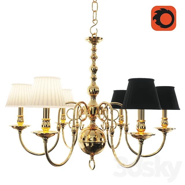 Eichholtz 112231 Bourbon 3D Model Eichholtz 112231 Bourbon 3D Model