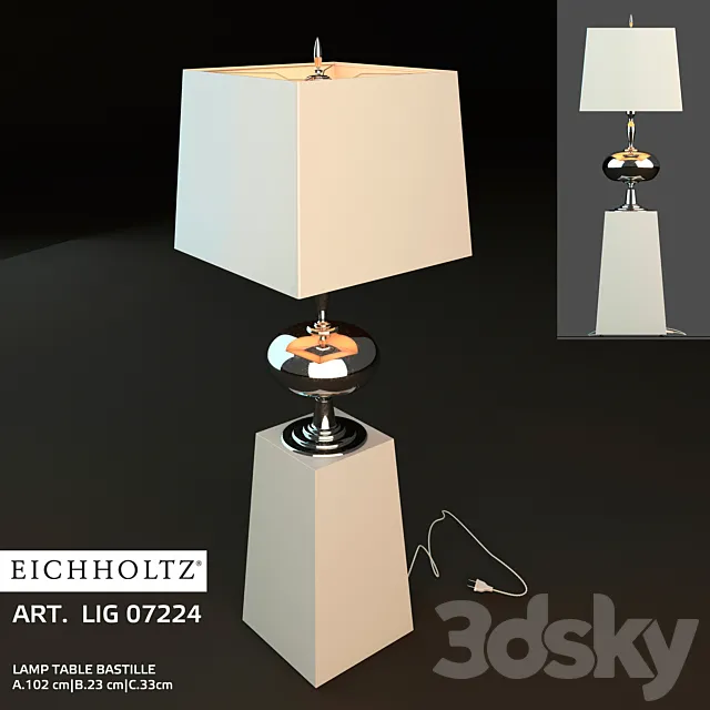 Eichholtz _ Bastill 3D Model