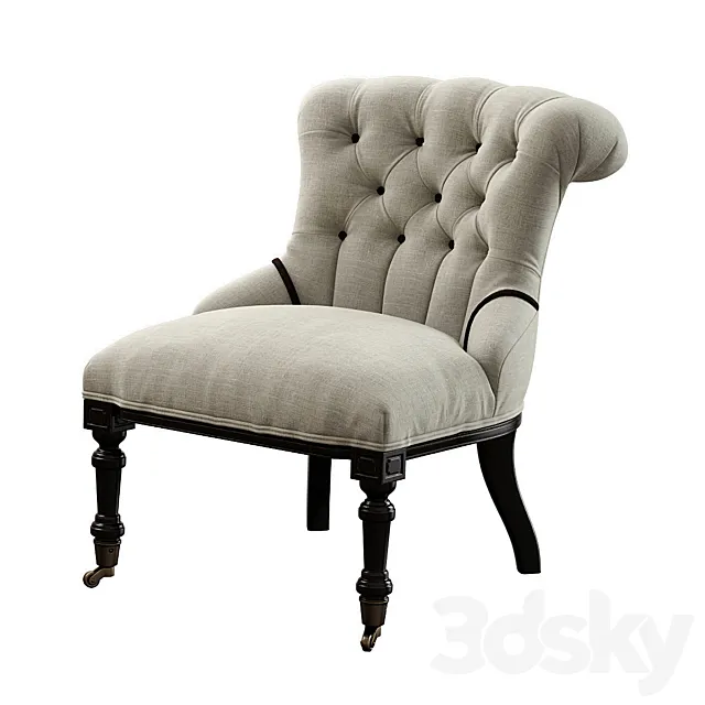 Eichholtz _ Chair Bb 3D Model Eichholtz _ Chair Bb 3D Model