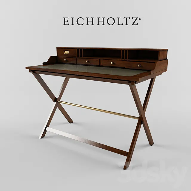 Eichholtz _ Desk Travel Sahara 3D Model Eichholtz _ Desk Travel Sahara 3D Model