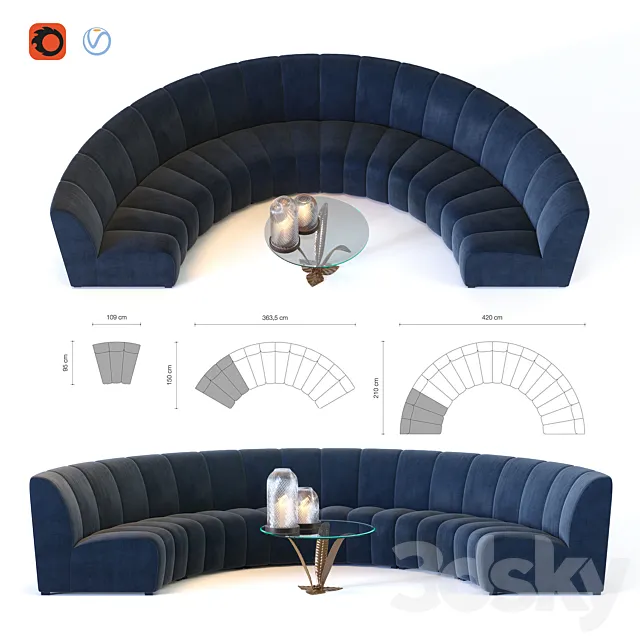 Eichholtz _ Lando 3DModel Eichholtz _ Lando 3DModel