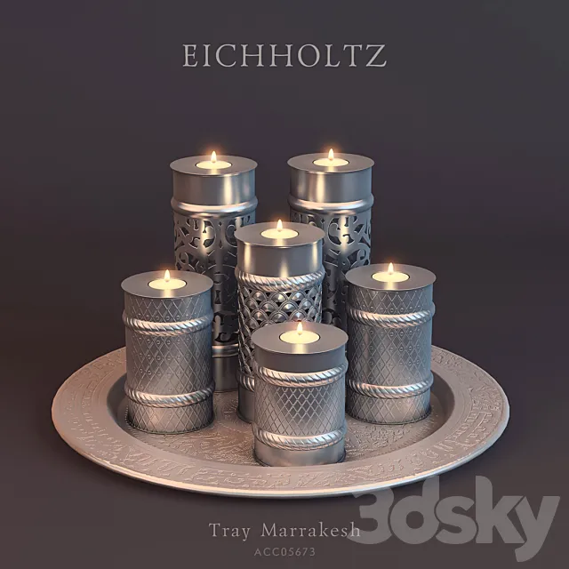Eichholtz _ Tray Marrakesh ACC05673 3D Model Eichholtz _ Tray Marrakesh ACC05673 3D Model