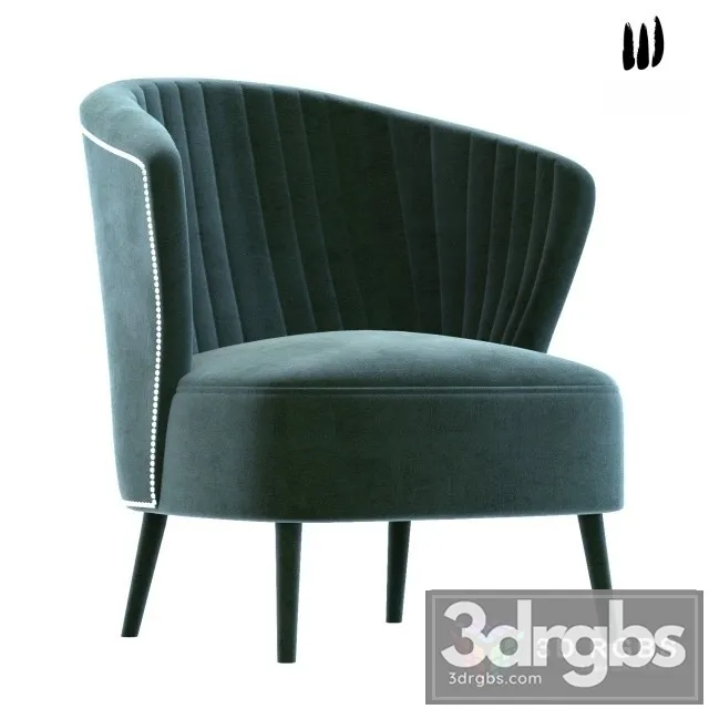 Eichholtz Accent Chairs 3D Model Download Eichholtz Accent Chairs 3D Model Download