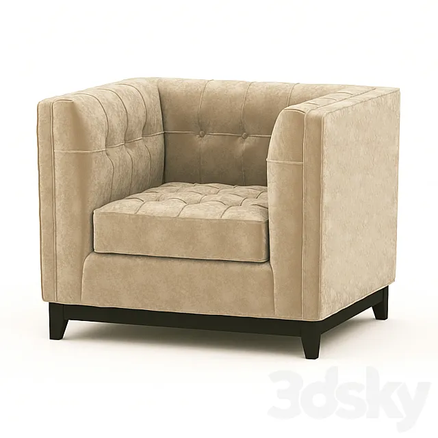 Eichholtz Aldgate Greige 3D Model