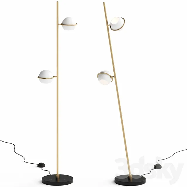 Eichholtz Aprillia Floor Lamp 3D Model Eichholtz Aprillia Floor Lamp 3D Model