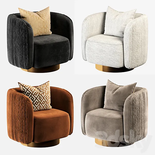 Eichholtz armchair 3D Model