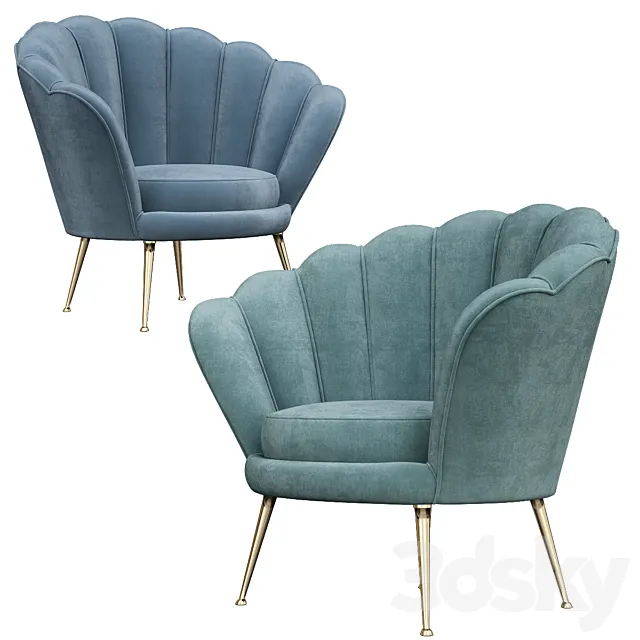 Eichholtz armchair 3D Model