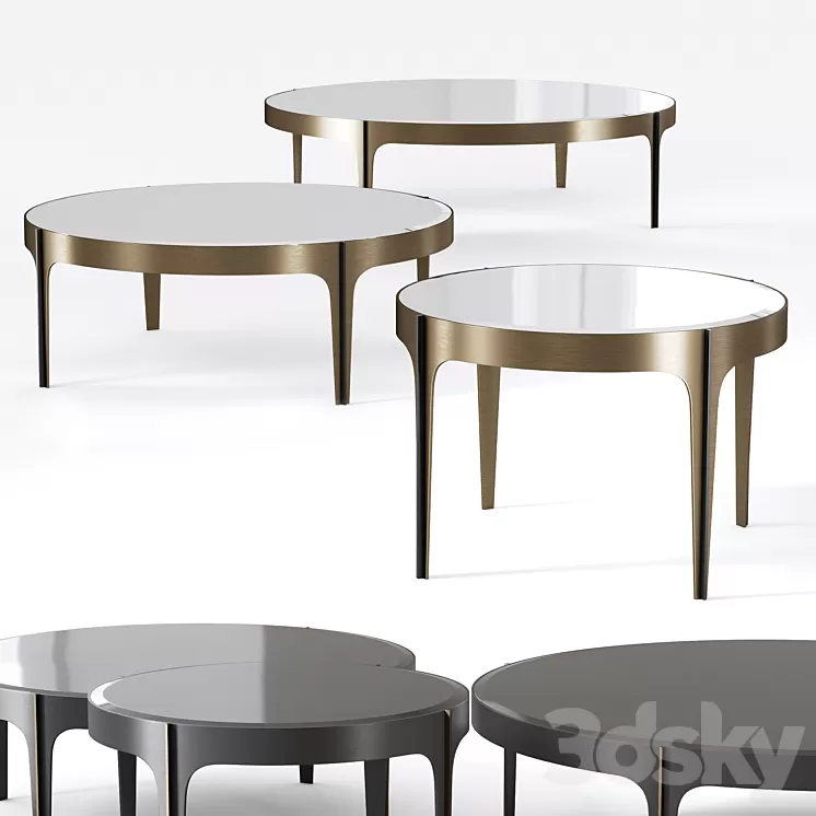 Eichholtz ARTEMISA Coffee Tables 3D Model Free Download