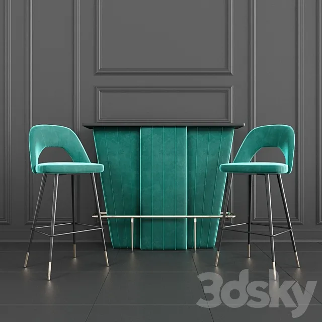 EICHHOLTZ bar sets 3DModel