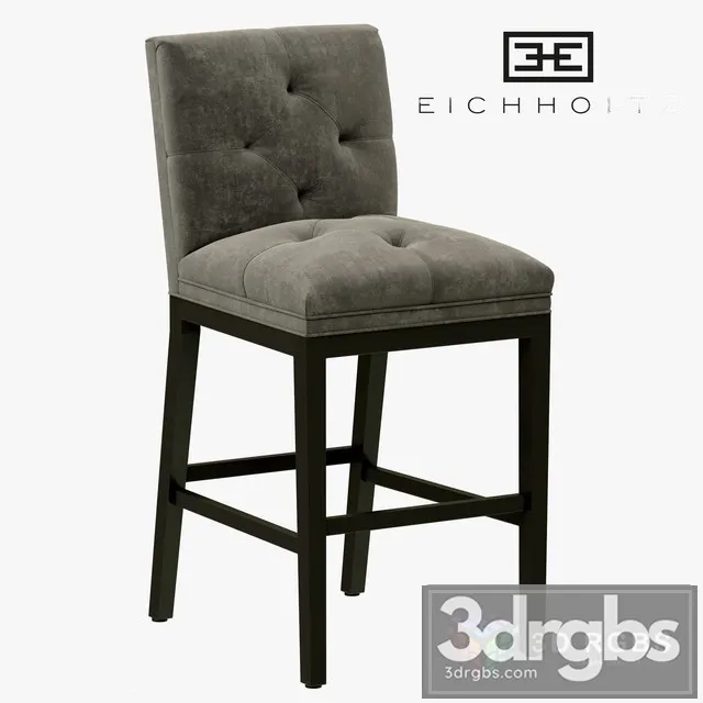Eichholtz Bar Stool Cesare 3D Model Download Eichholtz Bar Stool Cesare 3D Model Download