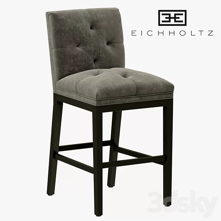 Eichholtz Bar Stool Cesare 3D Model