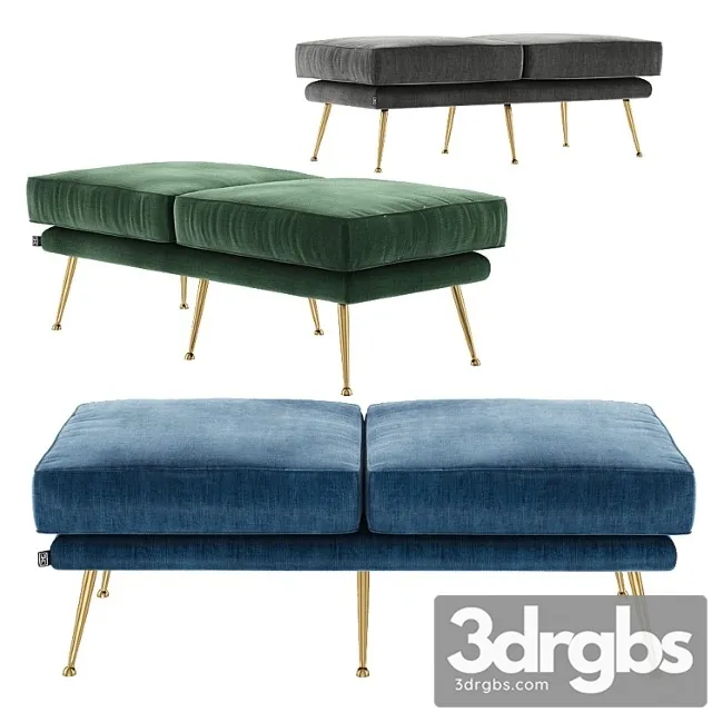 Eichholtz bench tahoe 112034 111928 112035 2 3D Model Download