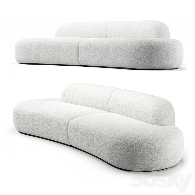 Eichholtz Bjorn Sofa S 3D Model Free Download