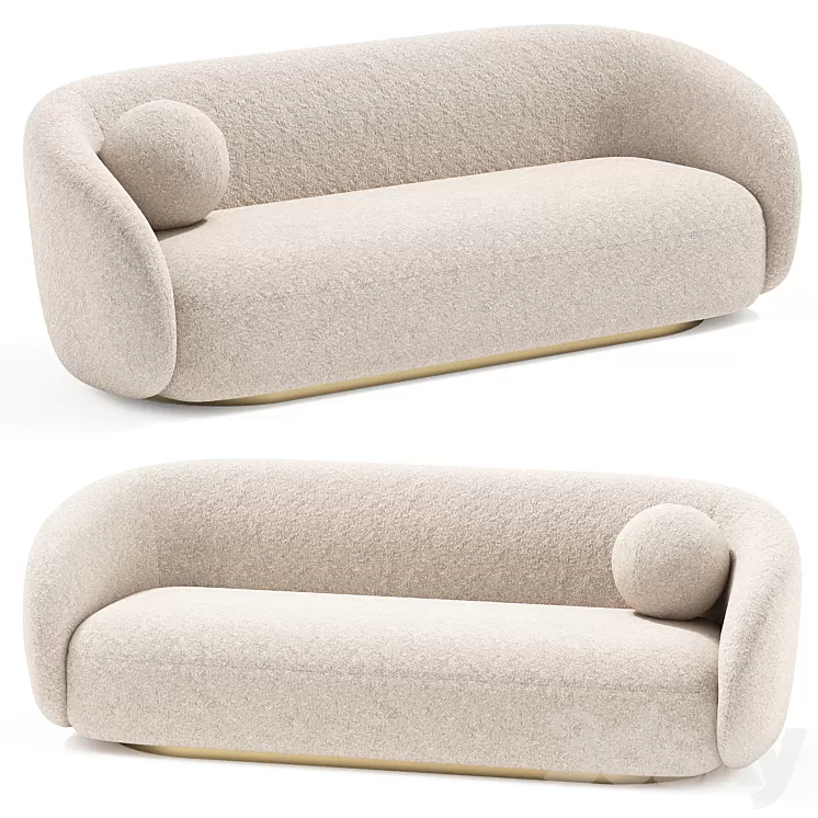 Eichholtz Brice Sofa 3D Model Free Download