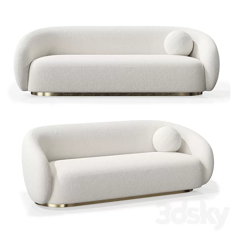 Eichholtz brice sofa 3D Model Eichholtz brice sofa 3D Model