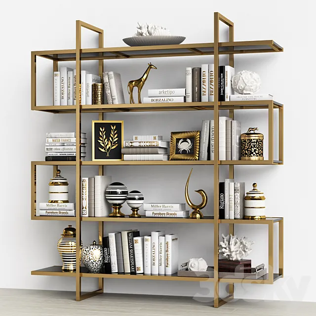 Eichholtz Cabinet Soto 109825 3DModel