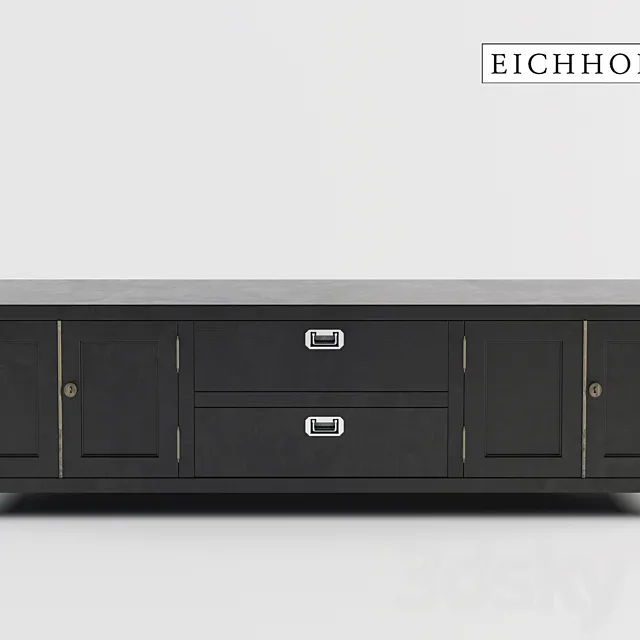 Eichholtz cabinet TV military 3D Model