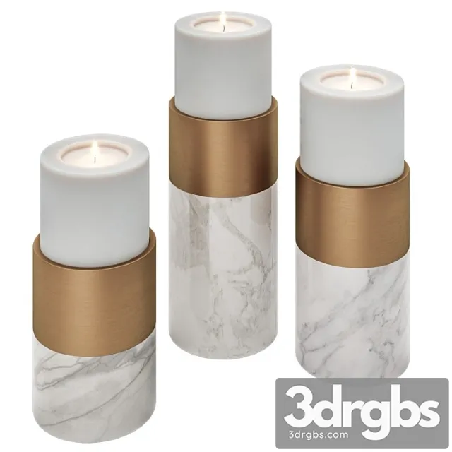 Eichholtz candle holder sierra 3D Model Download