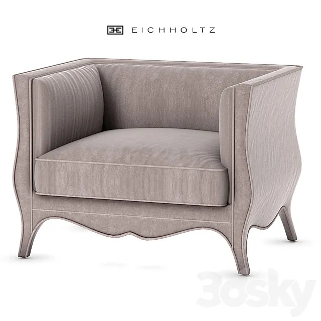 Eichholtz Chair Bouton 3D Model
