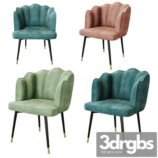 Eichholtz chair bristol 2 3D Model Download Eichholtz chair bristol 2 3D Model Download