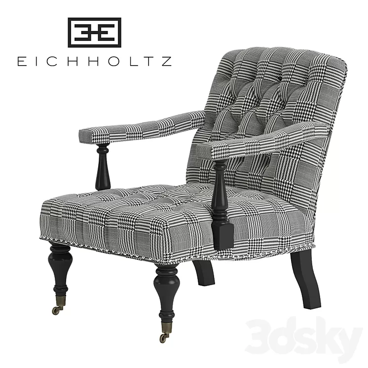 Eichholtz Chair Carson 108957 3D Model