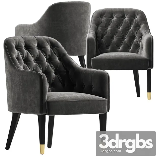 Eichholtz chair cyrus 2 3D Model Download Eichholtz chair cyrus 2 3D Model Download