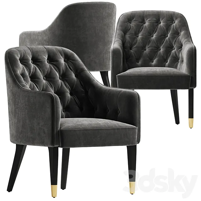 Eichholtz Chair Cyrus 3DModel Eichholtz Chair Cyrus 3DModel