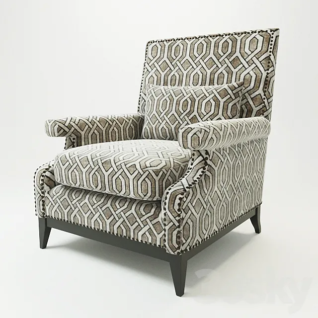 EICHHOLTZ Chair Goldoni 3D Model