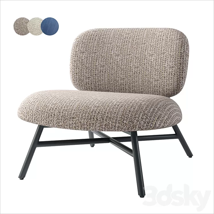 EICHHOLTZ. CHAIR MADSEN 3D Model EICHHOLTZ. CHAIR MADSEN 3D Model