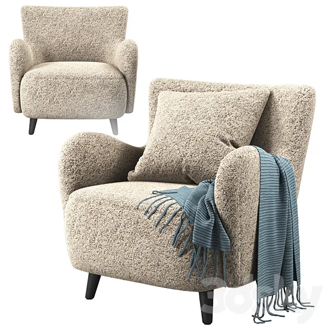 Eichholtz Chair Svante S 3D Model