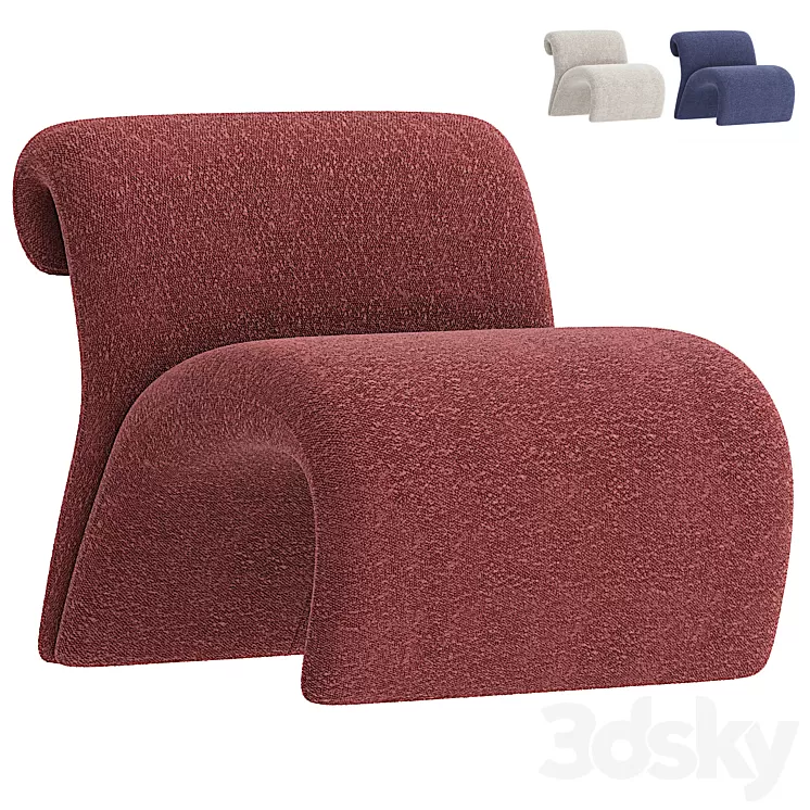 Eichholtz Chair Vignola 3D Model Free Download