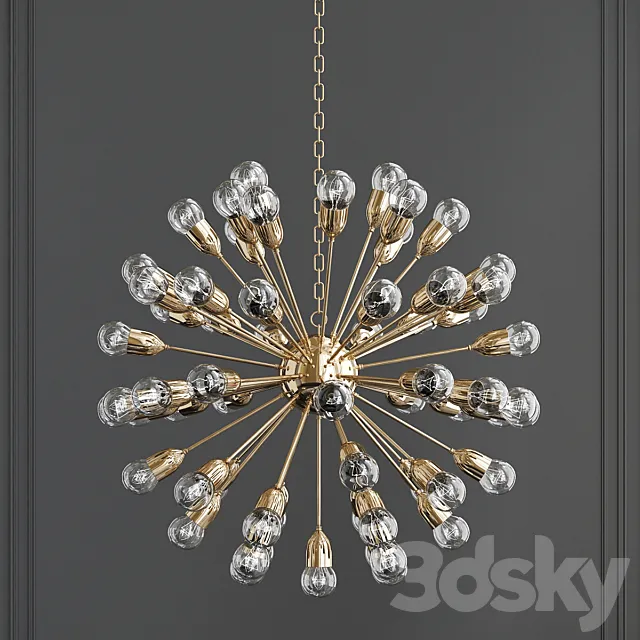 Eichholtz CHANDELIER ANTARES L 3D Model