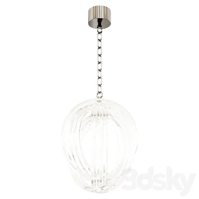 Eichholtz chandelier CHANDELIER MARCO POLO S lamp 3D Model