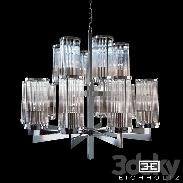 Eichholtz Chandelier Claridges 3D Model