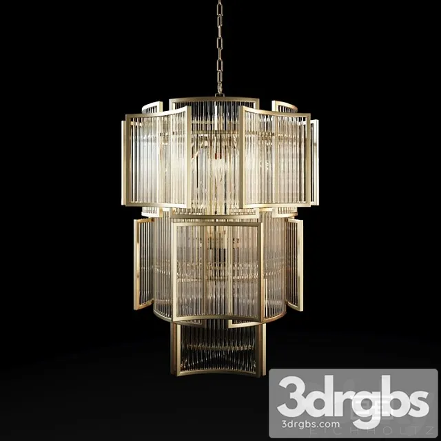 Eichholtz Chandelier Jet Set 3D Model Download