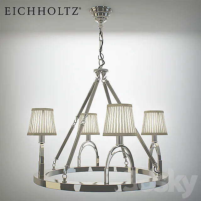 Eichholtz – Chandelier jigger nickel finish 3DModel Eichholtz – Chandelier jigger nickel finish 3DModel