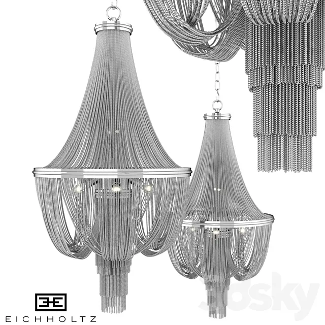 Eichholtz – Chandelier Martinez L 3D Model
