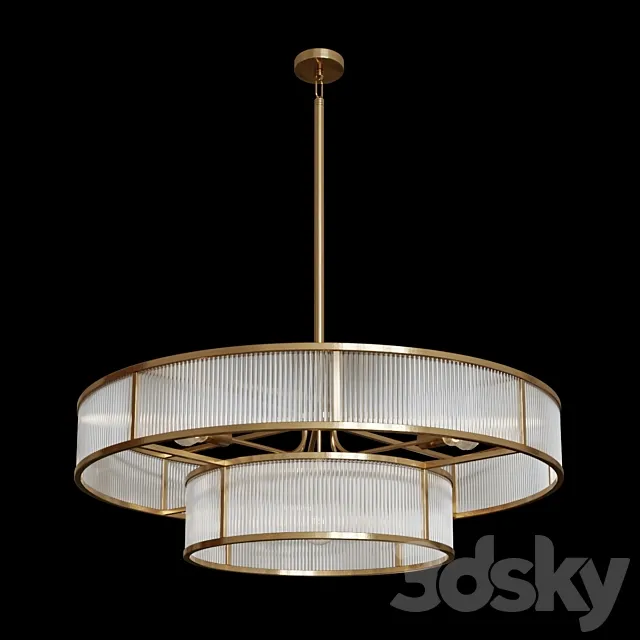 Eichholtz CHANDELIER MONTPARNASSE 3DModel Eichholtz CHANDELIER MONTPARNASSE 3DModel
