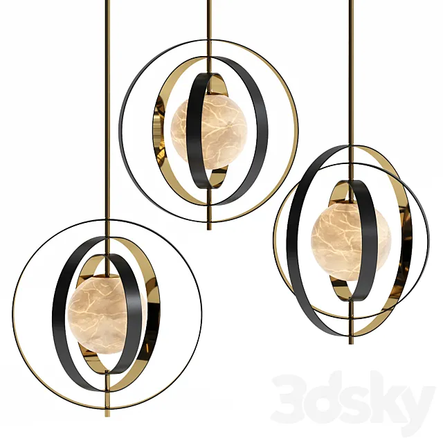 Eichholtz – Chandelier Pearl 3D Model Eichholtz – Chandelier Pearl 3D Model
