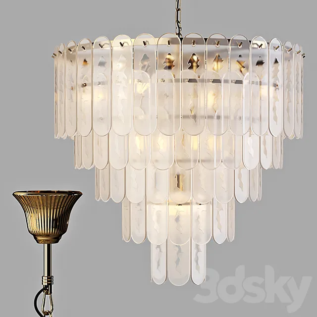 Eichholtz: Chandelier – Riveria 3DModel