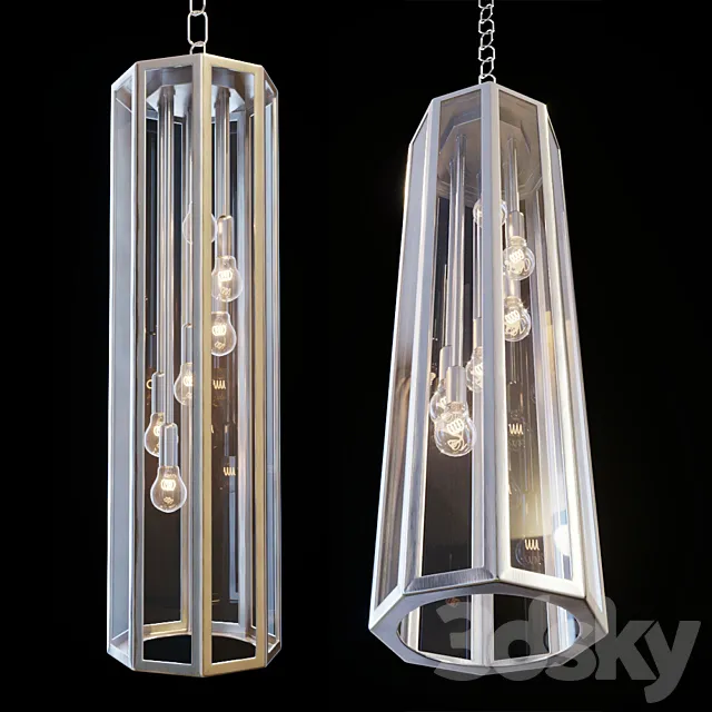 Eichholtz Chandelier Rondoni 3D Model